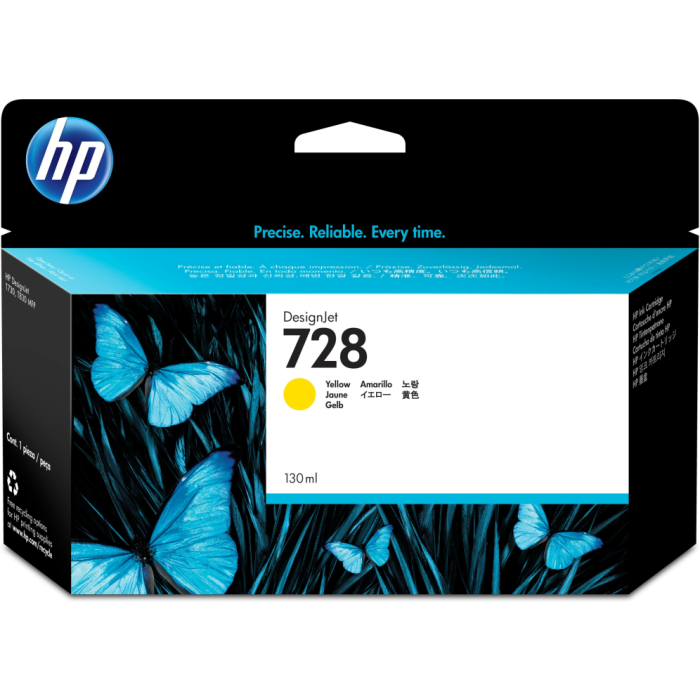 Hp Designjet T730 Cartucho Amarillo Nº728 Hp Designjet T730 Cartucho Amarillo Nº728