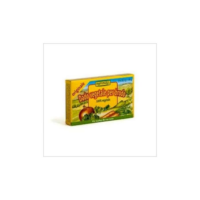RAPUNZEL Caldo de Verduras Ecológico en Cubitos, 8 Cubitos, Sabor Pronunciado, Ideal para Salsas y Sopas Bio