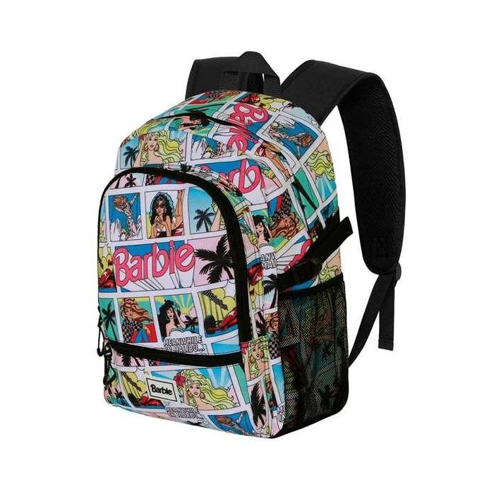 Karactermania Mochila Fight Fan 2.2 Barbie Comic Multicolor Ripstop 31 x 18 x 44 cm Ligera Urbana con Compartimento y Bolsillos 1 Karactermania Mochila Fight Fan 2.2 Barbie Comic Multicolor Ripstop 31 x 18 x 44 cm Ligera Urbana con Compartimento y Bolsillos 1