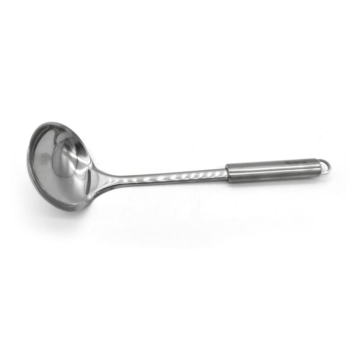 Quttin Cucharón de Cocina para Servir Alimentos de Acero Inoxidable Color Plata 30 cm de Longitud (Total 35 cm) (12 Unidades) 4
