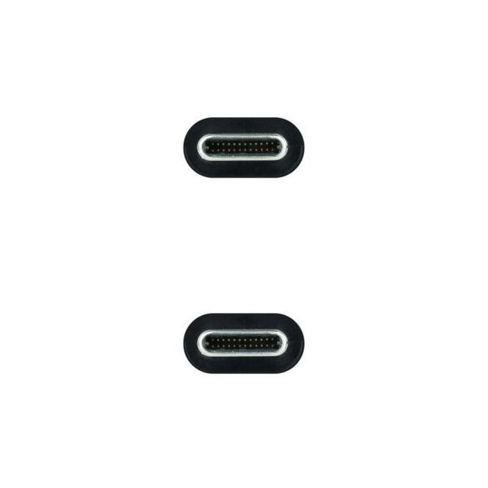 Nanocable 10.01.4103 Cable USB 3.2 Gen2x2 USB-C Macho a Macho 100W 20Gbps 4K/60Hz E-mark chip 3m Negro Compatible Thunderbolt 3 2 Nanocable 10.01.4103 Cable USB 3.2 Gen2x2 USB-C Macho a Macho 100W 20Gbps 4K/60Hz E-mark chip 3m Negro Compatible Thunderbolt 3 2