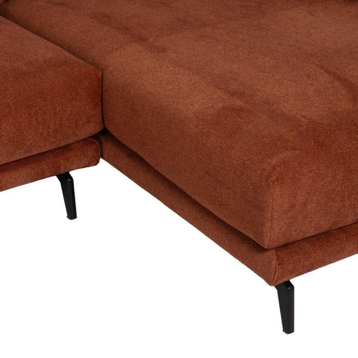 Sofá Chaise Longue Derecha Teja Tejido 284 X 173 X 100 cm