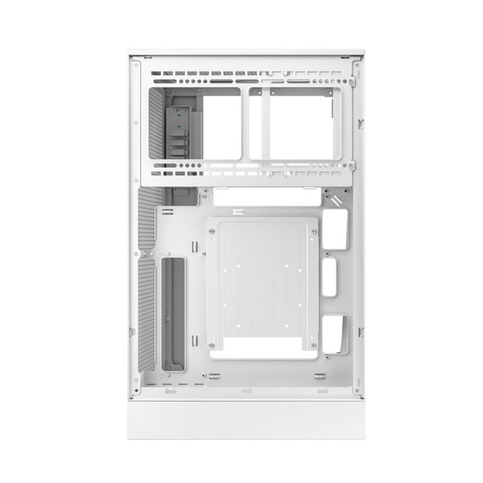 DeepCool R-CH270-WHNDM0-G-1 Caja Gaming Semitorre CH270 Digital Blanca Micro-ATX con Panel Cristal Templado 5
