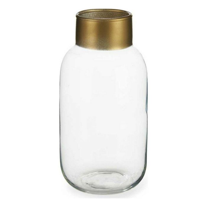 Jarrón Gift Decor V1224IP-T V1224IP-T Transparente Dorado Vidrio Liso 11,5 x 24 x 11,5 cm 0 Jarrón Gift Decor V1224IP-T V1224IP-T Transparente Dorado Vidrio Liso 11,5 x 24 x 11,5 cm 0