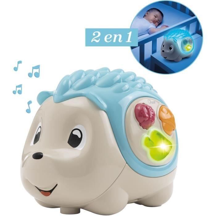 Chicco 00011592000000 Erizo Día y Noche, Centro de Actividades y Lámpara con Sonidos y Melodías para Bebés +0 meses 4