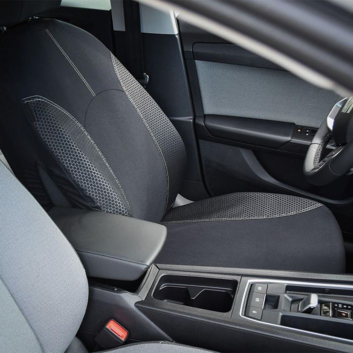 Funda para asiento de coche - XLCOVER - Compatible con airbag - Negra - Universal - 3 piezas 5 Funda para asiento de coche - XLCOVER - Compatible con airbag - Negra - Universal - 3 piezas 5