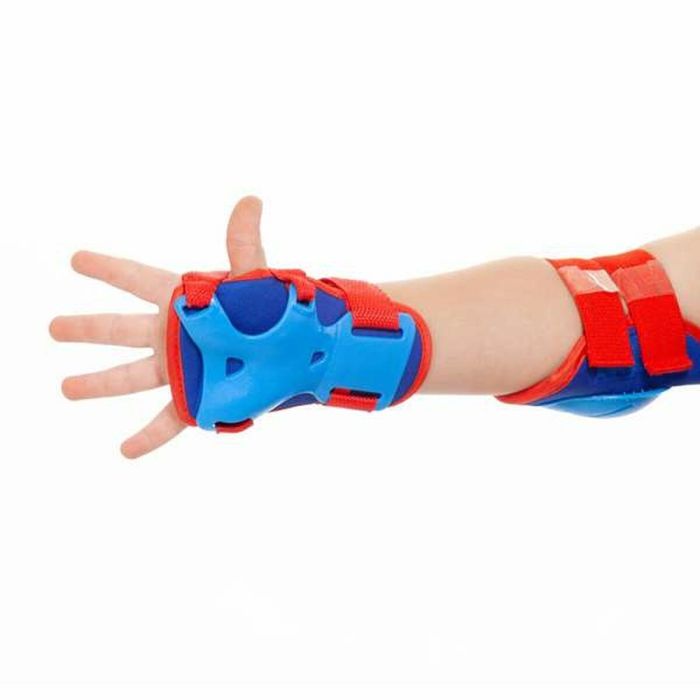 Set de protecciones azul 6 piezas talla m. 5 Set de protecciones azul 6 piezas talla m. 5