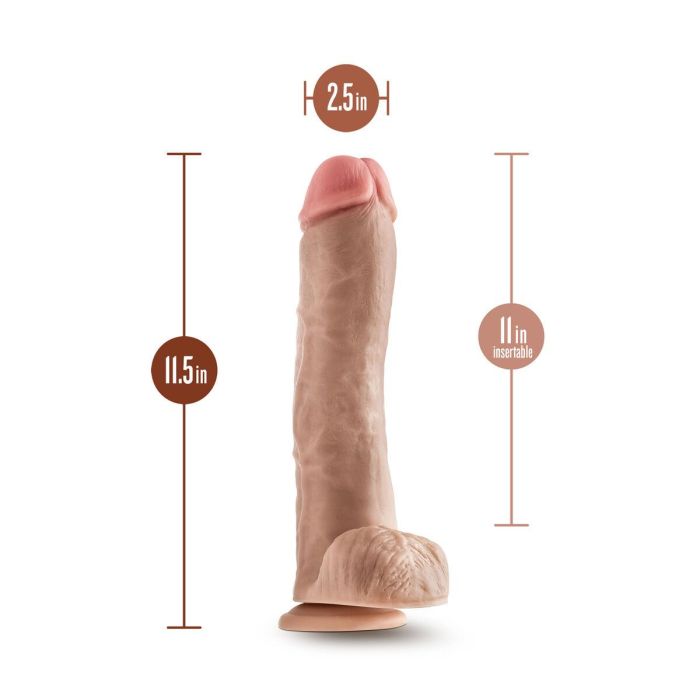 Consolador Realista Blush Dr Skin PVC Ø 6,3 cm (22,8 cm) 6 Consolador Realista Blush Dr Skin PVC Ø 6,3 cm (22,8 cm) 6