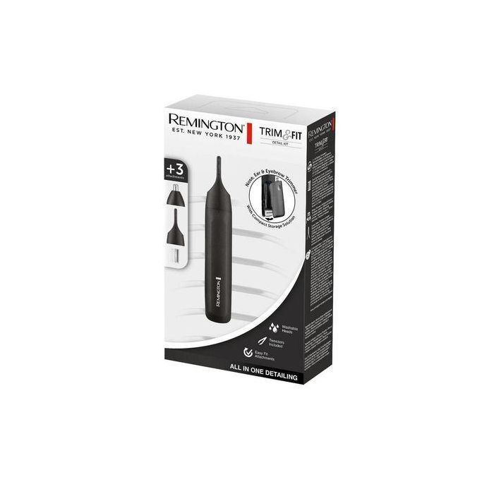 REMINGTON Recortador de Vello Nasal Eléctrico Trim & Fit, Naricero, Recortadora