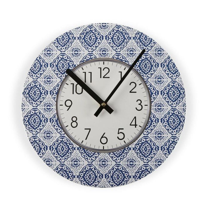 Reloj de Madera Aveiro 29 cm - Versa, Maquinaria Ostar (2 Unidades) Reloj de Madera Aveiro 29 cm - Versa, Maquinaria Ostar (2 Unidades)