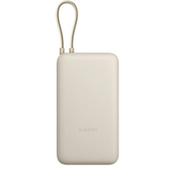 Xiaomi BHR8851GL Power Bank 20000mAh 33W Cable Integrado Carga Rápida Bidireccional 3 Salidas Beige 2 Xiaomi BHR8851GL Power Bank 20000mAh 33W Cable Integrado Carga Rápida Bidireccional 3 Salidas Beige 2