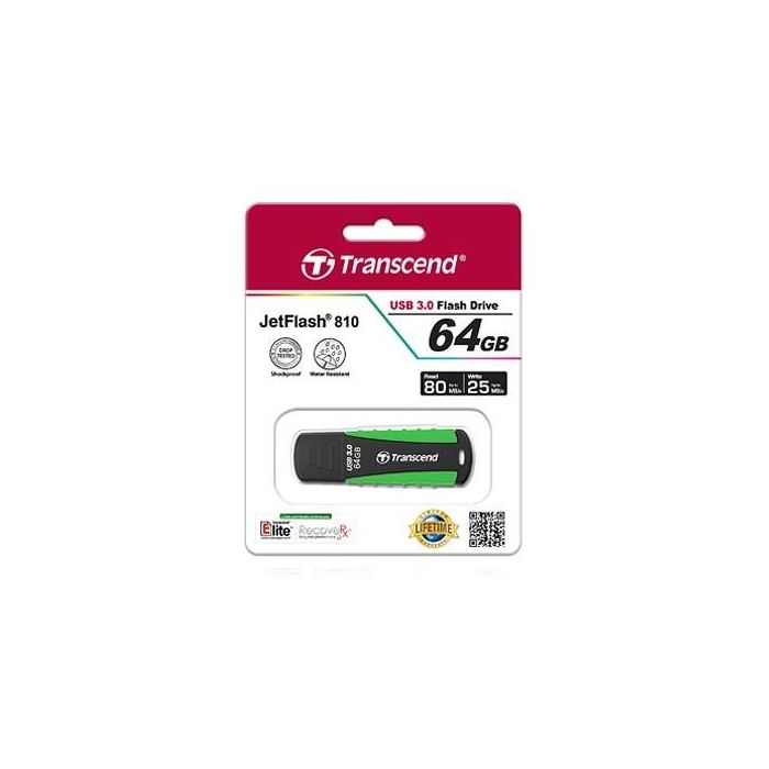 Transcend Jetflash 810 64GB USB 3.0JetFlash 810 64GB USB 3.0, 64 1