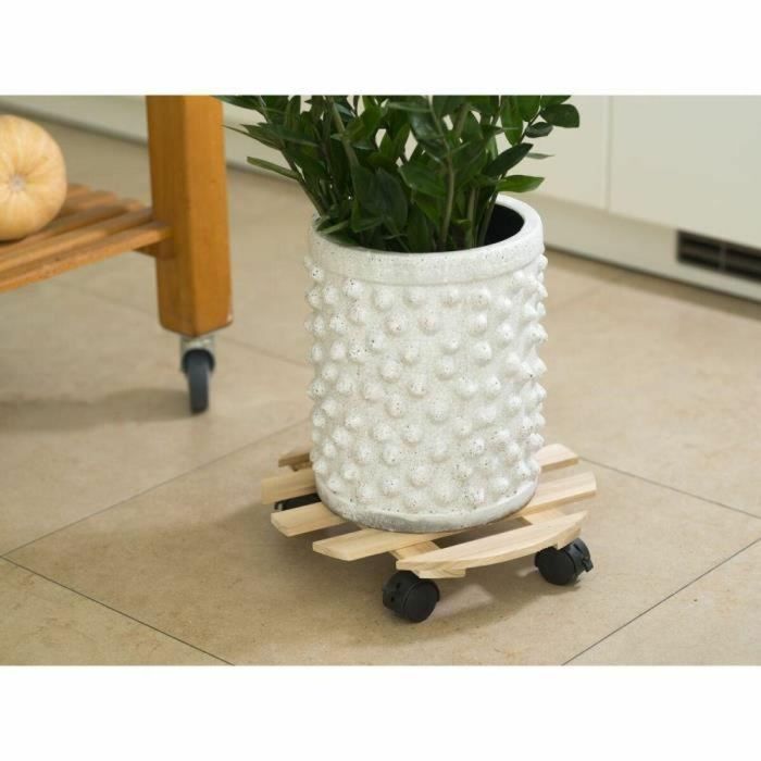 NATURE Mesa enrollable para plantas - Abeto - H7.4 x Ø35 cm 2