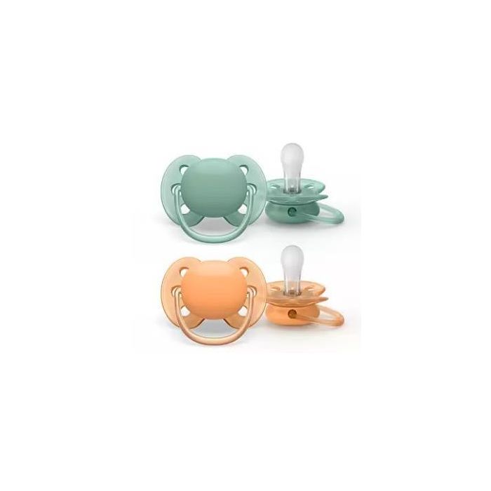 Chupete Ultra Soft 0-6Meses Neutro 2Uds. Scf091/03 Chupete Ultra Soft 0-6Meses Neutro 2Uds. Scf091/03