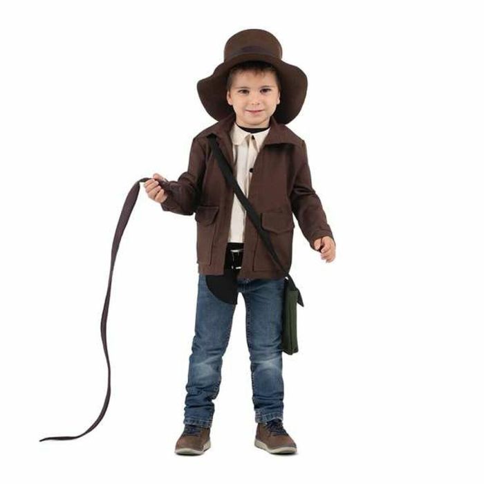 Disfraz yo quiero ser arqueólogo/a sombrero, chaqueta con camisa, cinturón, pistolera, pistola, látigo y bolsa talla 3-5 y Disfraz yo quiero ser arqueólogo/a sombrero, chaqueta con camisa, cinturón, pistolera, pistola, látigo y bolsa talla 3-5 y