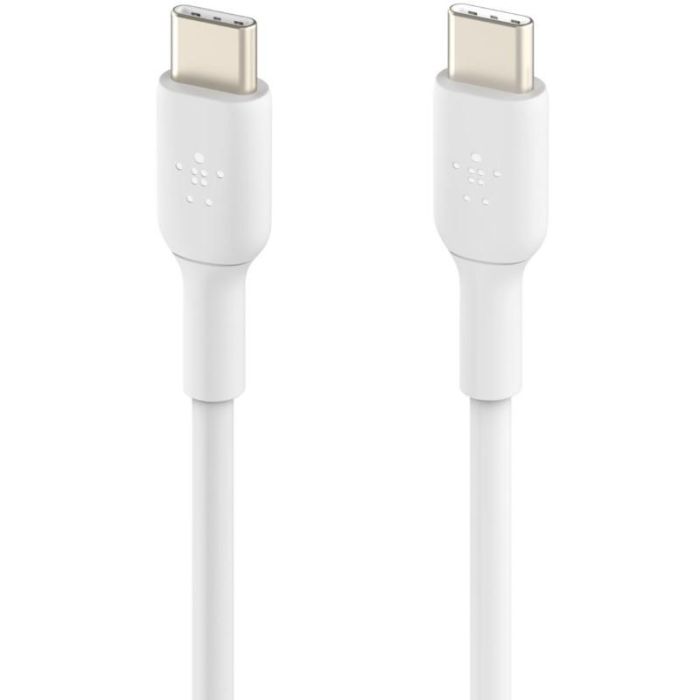 Cable USB-C Belkin CAB003BT1MWH Blanco 1 m (1 unidad) 3 Cable USB-C Belkin CAB003BT1MWH Blanco 1 m (1 unidad) 3