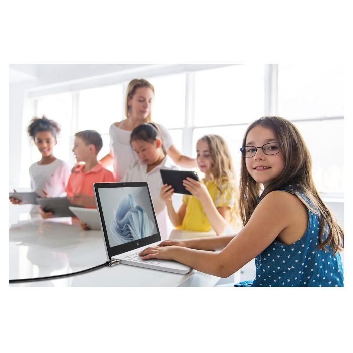 Kensington Candado para Portátil NanoSaver Keyed con Llave, Cable de Acero al Carbono de 1.8m, Negro 6