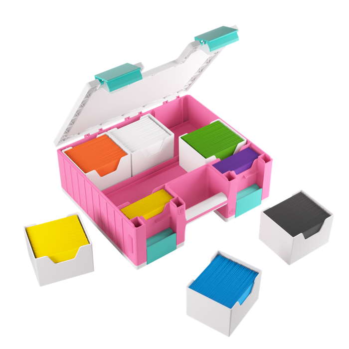 Game Castle Pink/White/Teal 4