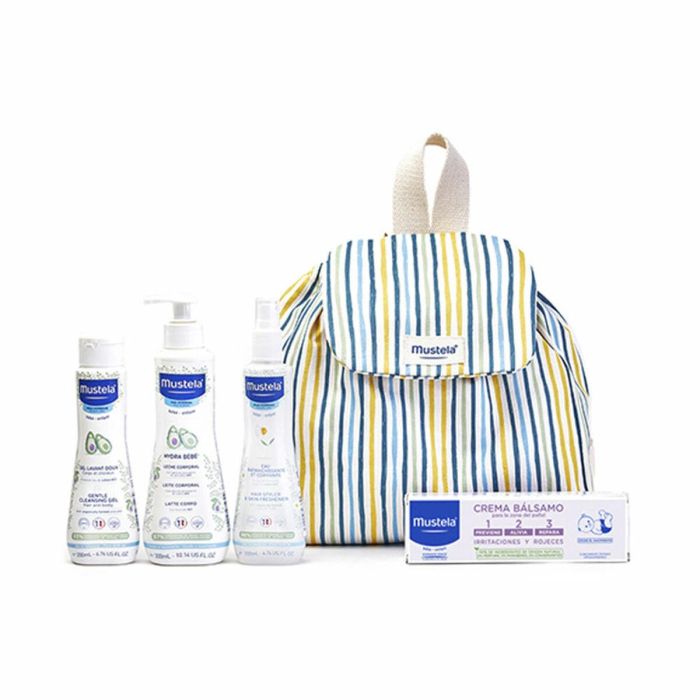 Mustela Bebé Mochila Rayas Lote