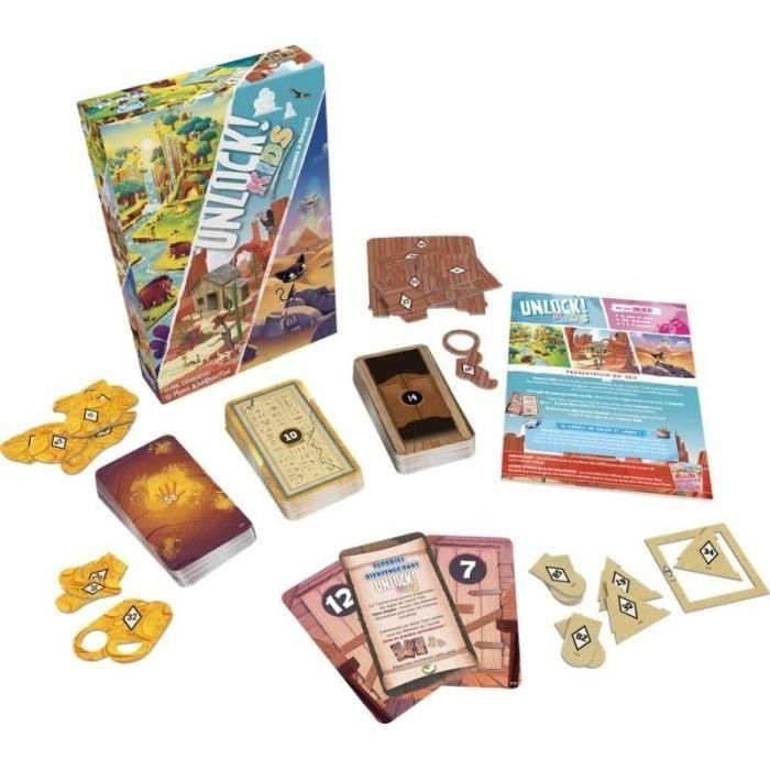 ¡Desbloquear! Historias de epoques para niños - Asmodee - Juego de mesa 1