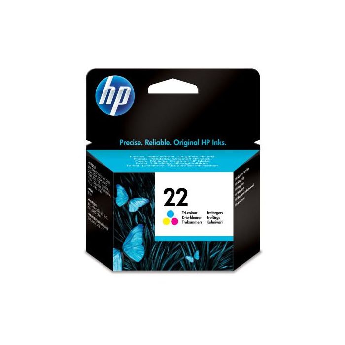 HP Deskjet 3920/3940 PSC 1410 Cartucho Color Nº22 (5ml) 1