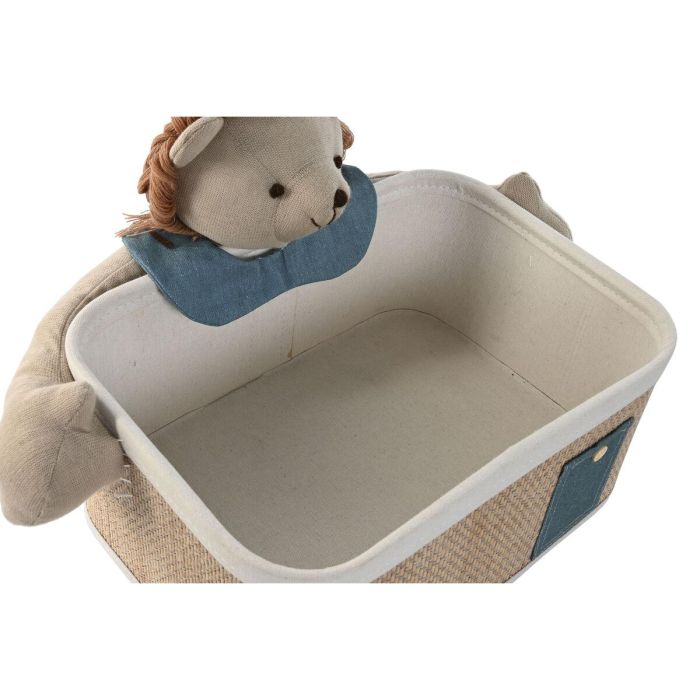 Cesta Baby DKD Home Decor Natural Verde 32 x 27 x 40 cm Set de 2 2 Cesta Baby DKD Home Decor Natural Verde 32 x 27 x 40 cm Set de 2 2