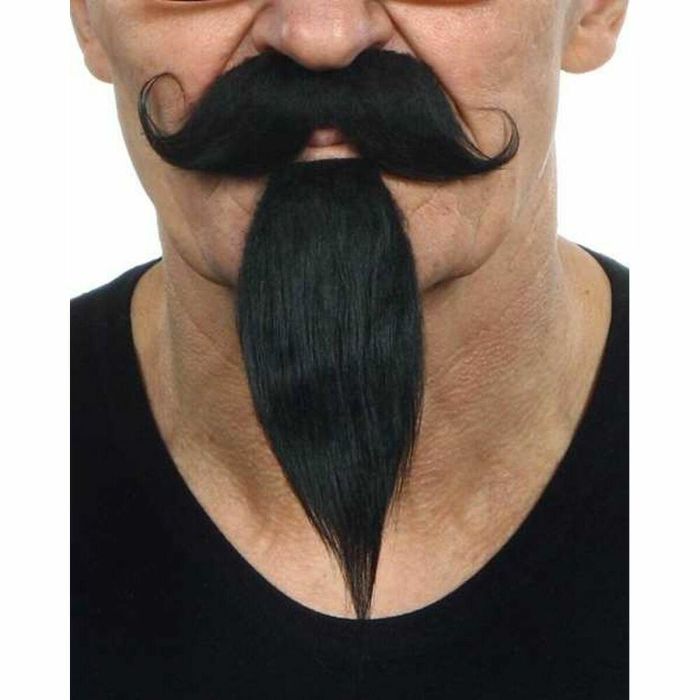 Barba y perilla adulto morena talla única Barba y perilla adulto morena talla única