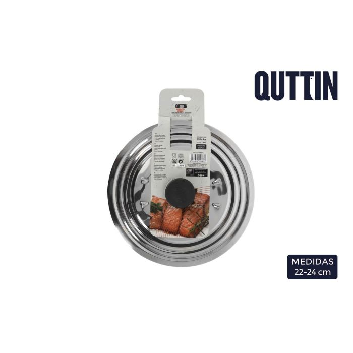 Quttin Tapa de Acero Inoxidable 22-24 pulgadas (12 Unidades) Quttin Tapa de Acero Inoxidable 22-24 pulgadas (12 Unidades)