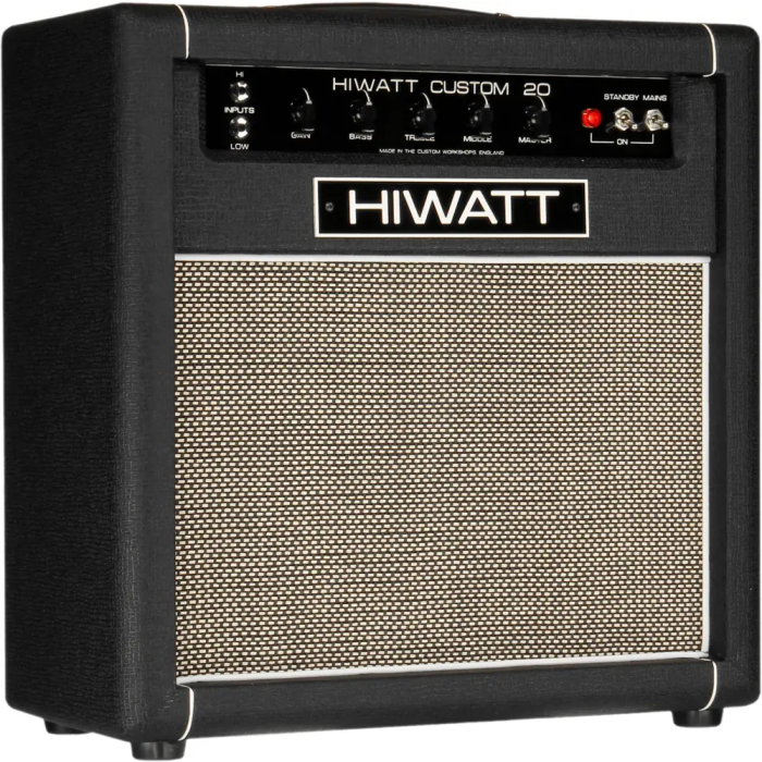 HIWATT Amplificador Guitarra Combo A Válvulas Custom 20 - 1X12 Fane F75 - 20W 1