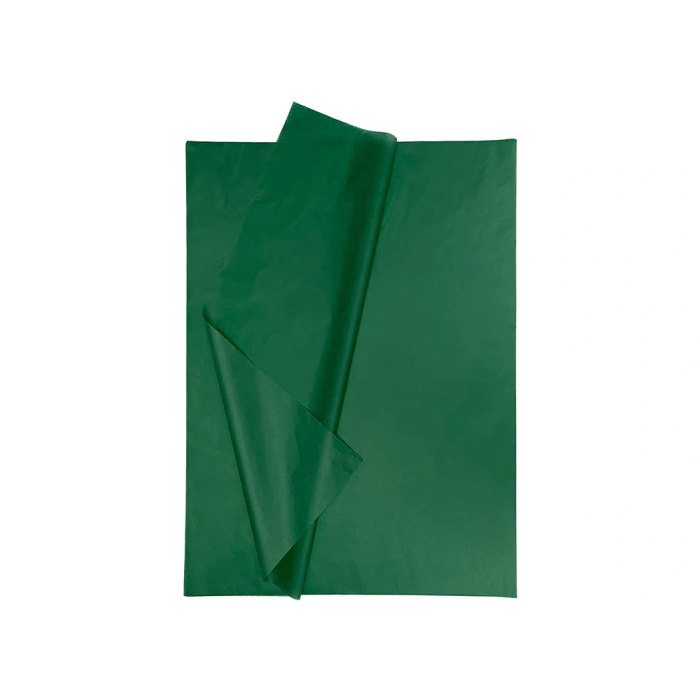 Liderpapel Papel Seda Verde Oscuro 52x76cm 18g/m² Bolsa 5 Hojas 2
