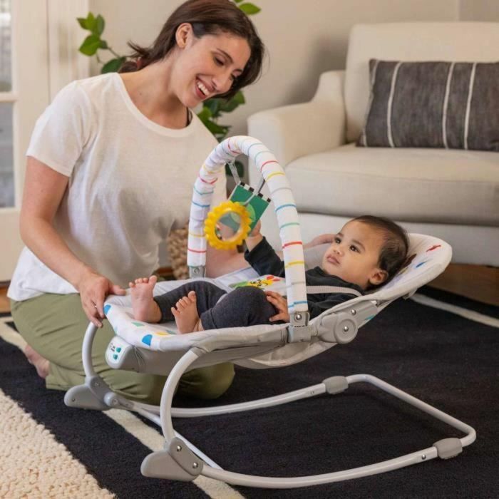 Baby Einstein BAB0074451999022 Mecedora evolutiva 3 en 1 DEAN con Melodías, Vibraciones, 3 Posiciones y Arco de Juguetes Extraíble (0-30 meses) 1 Baby Einstein BAB0074451999022 Mecedora evolutiva 3 en 1 DEAN con Melodías, Vibraciones, 3 Posiciones y Arco de Juguetes Extraíble (0-30 meses) 1