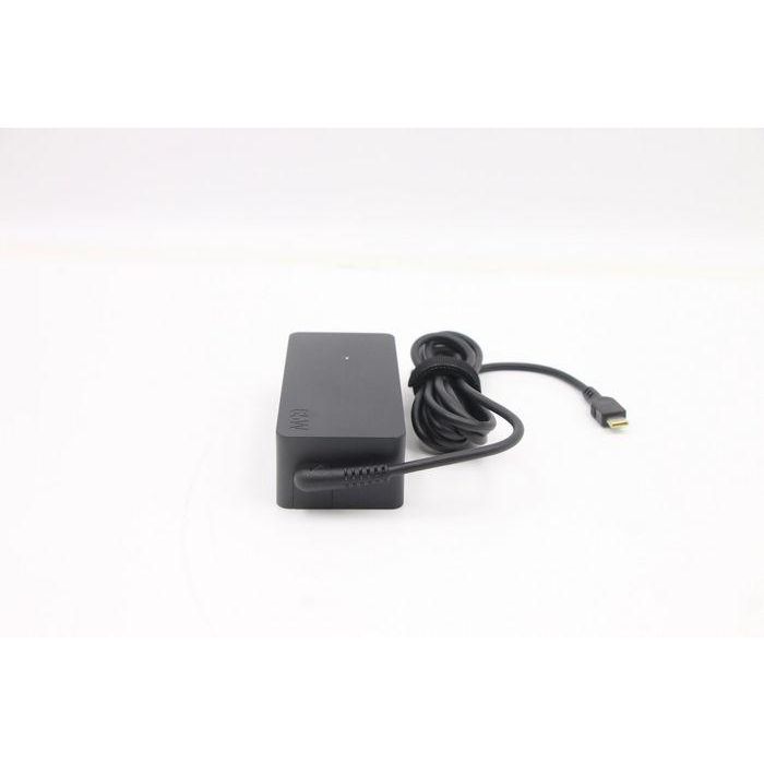 Lenovo 65W power adapter for Lenovo laptops, featuring 20V, 15V, 9V, and 5V outputs, dual-port design for versatile charging. 8 Lenovo 65W power adapter for Lenovo laptops, featuring 20V, 15V, 9V, and 5V outputs, dual-port design for versatile charging. 8