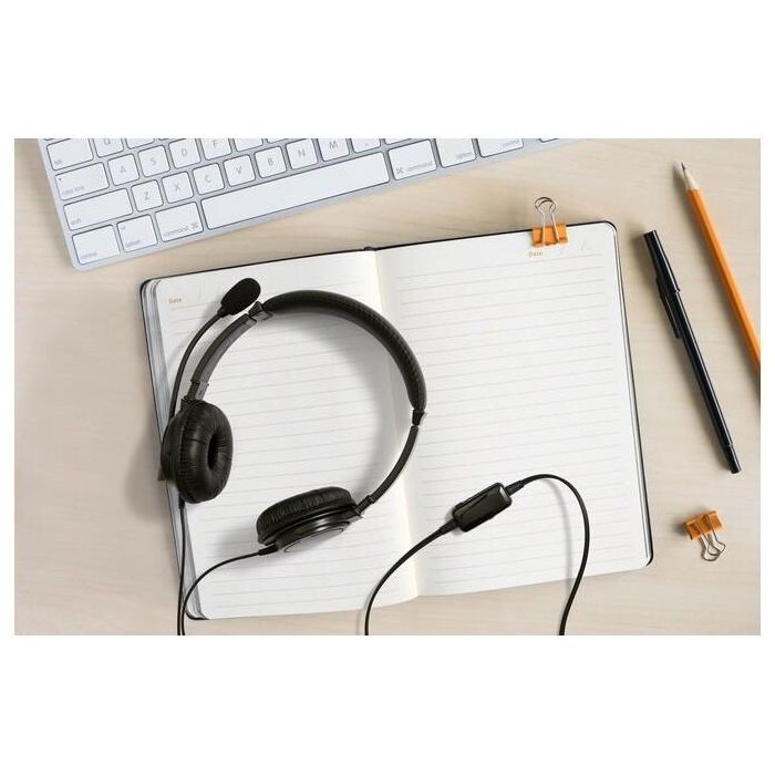 Kensington Auriculares Hi-Fi USB K33065WW con Micrófono, Cancelación de Ruido, Diadema Ajustable, Compatible con Windows/Mac/Chromebook 6 Kensington Auriculares Hi-Fi USB K33065WW con Micrófono, Cancelación de Ruido, Diadema Ajustable, Compatible con Windows/Mac/Chromebook 6