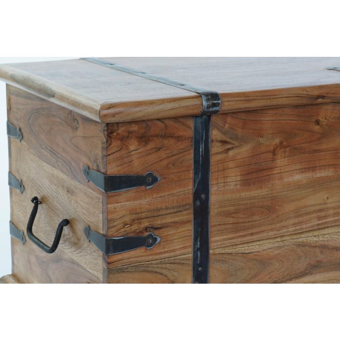 DKD Home Decor Arcon Colonial Natural Negro 41 x 40 x 90 cm Acacia 2