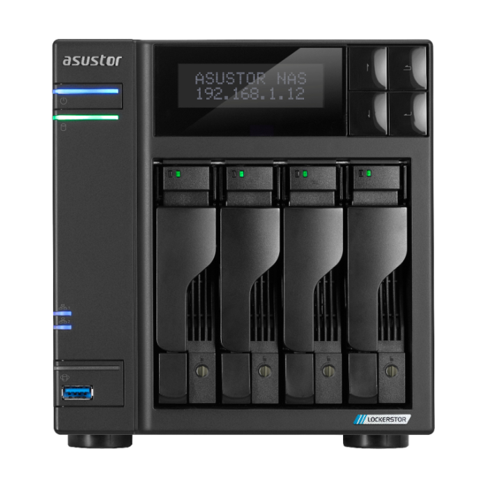 Asustor Lockerstor NAS AS6704T 4-Bay con Procesador Intel Celeron N5105 DDR4 0 Asustor Lockerstor NAS AS6704T 4-Bay con Procesador Intel Celeron N5105 DDR4 0
