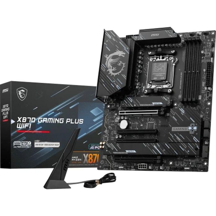 MSI Placa Base X870 GAMING PLUS WiFi AM5 ATX DDR5 128GB AAANX05377 0 MSI Placa Base X870 GAMING PLUS WiFi AM5 ATX DDR5 128GB AAANX05377 0