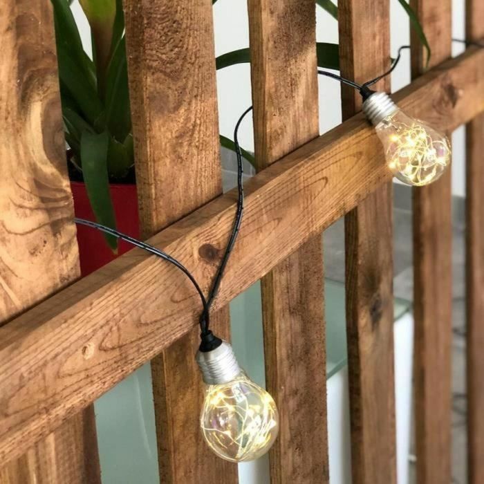 Lumisky LUM3760093542128 Guirnalda de Luz Solar Fantasy Star Solar, 3,75 m, 10 Micro Bombillas de Cobre, LED Blanco Cálido 2 Lumisky LUM3760093542128 Guirnalda de Luz Solar Fantasy Star Solar, 3,75 m, 10 Micro Bombillas de Cobre, LED Blanco Cálido 2