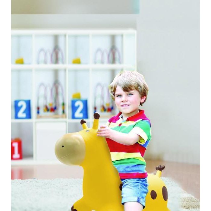 Jirafa saltarina hinchable - Lexibook - 45 cm H - Bomba manual incluida - A partir de 3 años 1 Jirafa saltarina hinchable - Lexibook - 45 cm H - Bomba manual incluida - A partir de 3 años 1