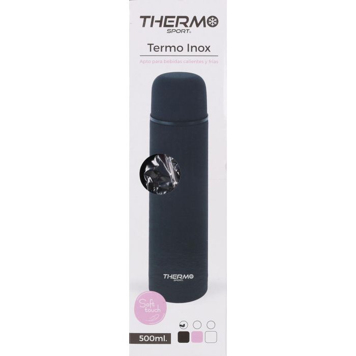 Termo Inox 500 ml Soft Touch 3-Surt Thermosport (6 Unidades) 1 Termo Inox 500 ml Soft Touch 3-Surt Thermosport (6 Unidades) 1