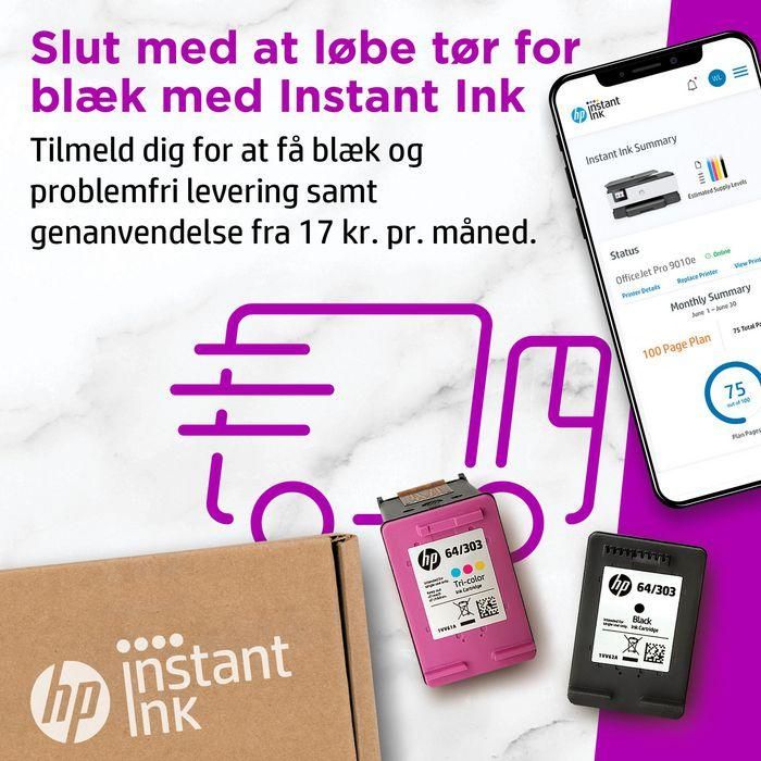 HP OfficeJet Pro 9010e Impresora Multifunción, Impresión, Copia, Escaneo, Fax, 4800 x 1200 DPI, 2.7" Pantalla Táctil, WiFi, HP+