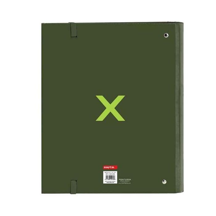 Carpeta de anillas Munich Bright khaki Verde 27 x 32 x 3.5 cm 1 Carpeta de anillas Munich Bright khaki Verde 27 x 32 x 3.5 cm 1