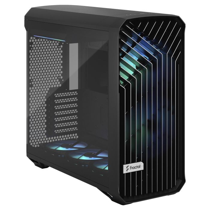 Fractal Design Torrent RGB Black Window Caja de PC Torre ATX EATX ITX micro ATX SSI CEB Vidrio Templado Negra para Gaming