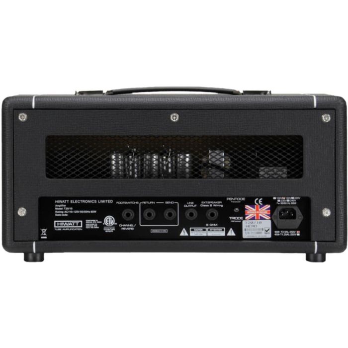 Amplificador Guitarra Cabezal Hiwatt Tube - 10W / 20W 2