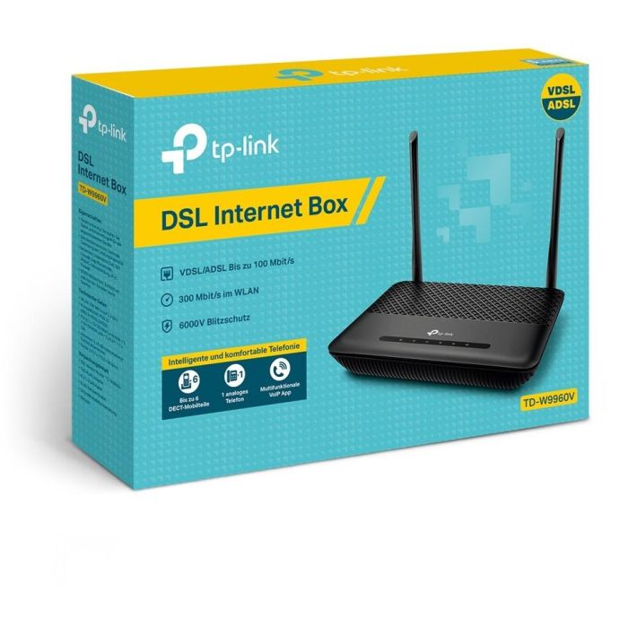 TP-Link WL-Router TD-W9960v(DE) (300MBit/Modem) 2 TP-Link WL-Router TD-W9960v(DE) (300MBit/Modem) 2
