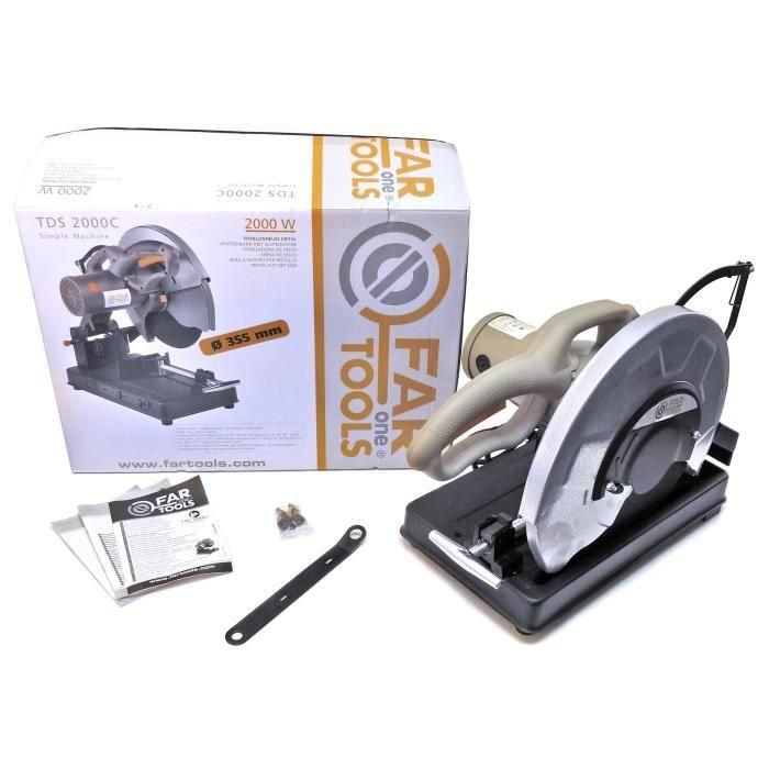 FARTOOLS ONE - TDS 2000C Motosierra de metal 2000W 355mm - 115503 2 FARTOOLS ONE - TDS 2000C Motosierra de metal 2000W 355mm - 115503 2
