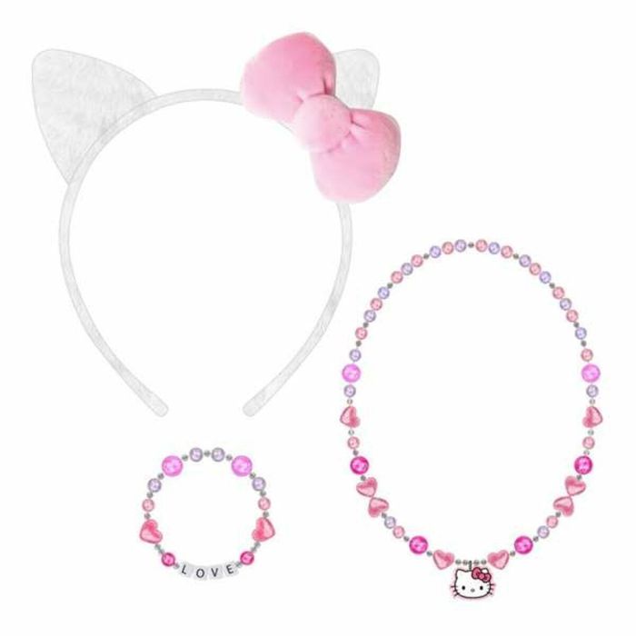 Bisuteria pack 3 piezas hello kitty 12.5 x 19.0 x 0.1 cm Bisuteria pack 3 piezas hello kitty 12.5 x 19.0 x 0.1 cm