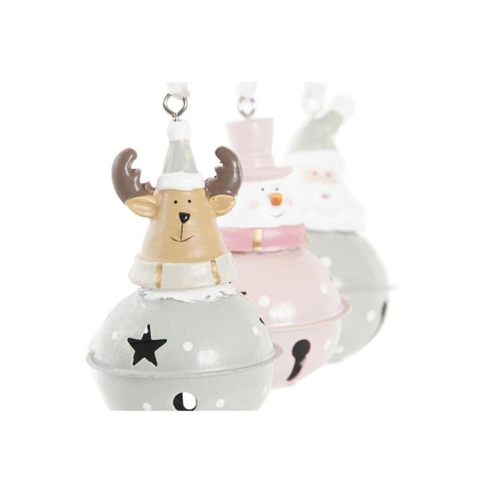 Decoracion Colgante Navidad Fantasia DKD Home Decor Rosa Marron 5 x 9 x 5 cm (6 Unidades) 1 Decoracion Colgante Navidad Fantasia DKD Home Decor Rosa Marron 5 x 9 x 5 cm (6 Unidades) 1