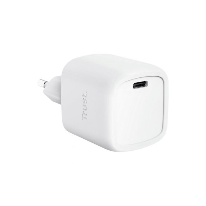 Cargador de Pared GaN Trust Maxo 30W/ 1xUSB Tipo-C/ 30W 2