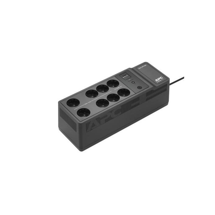 APC Back-UPS 650VA 230V 1 USB charging port - (Offline-) USV sistema de alimentación ininterrumpida (UPS) En espera (Fuera de línea) o Standby (Offline) 0,65 kVA 400 W 8 salidas AC 6