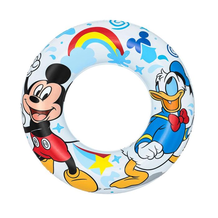Bestway Flotador Hinchable Disney Mickey & Friends D56 cm +3 a 6 Años Playa y Piscina 91004 Bestway Flotador Hinchable Disney Mickey & Friends D56 cm +3 a 6 Años Playa y Piscina 91004
